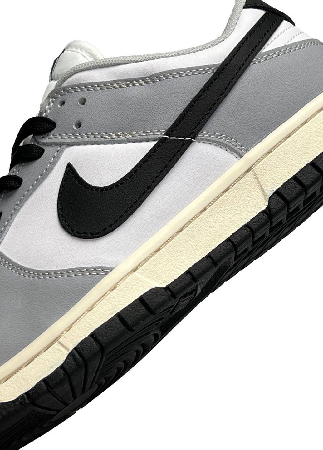 Цветные всесезонные кроссовки Nike SB Dunk Low Grey&Black