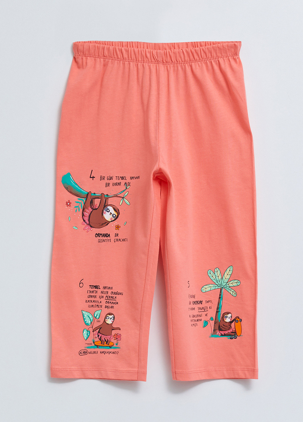 Коралловая всесезон пижама (футболка, шорты) футболка + шорты LC Waikiki