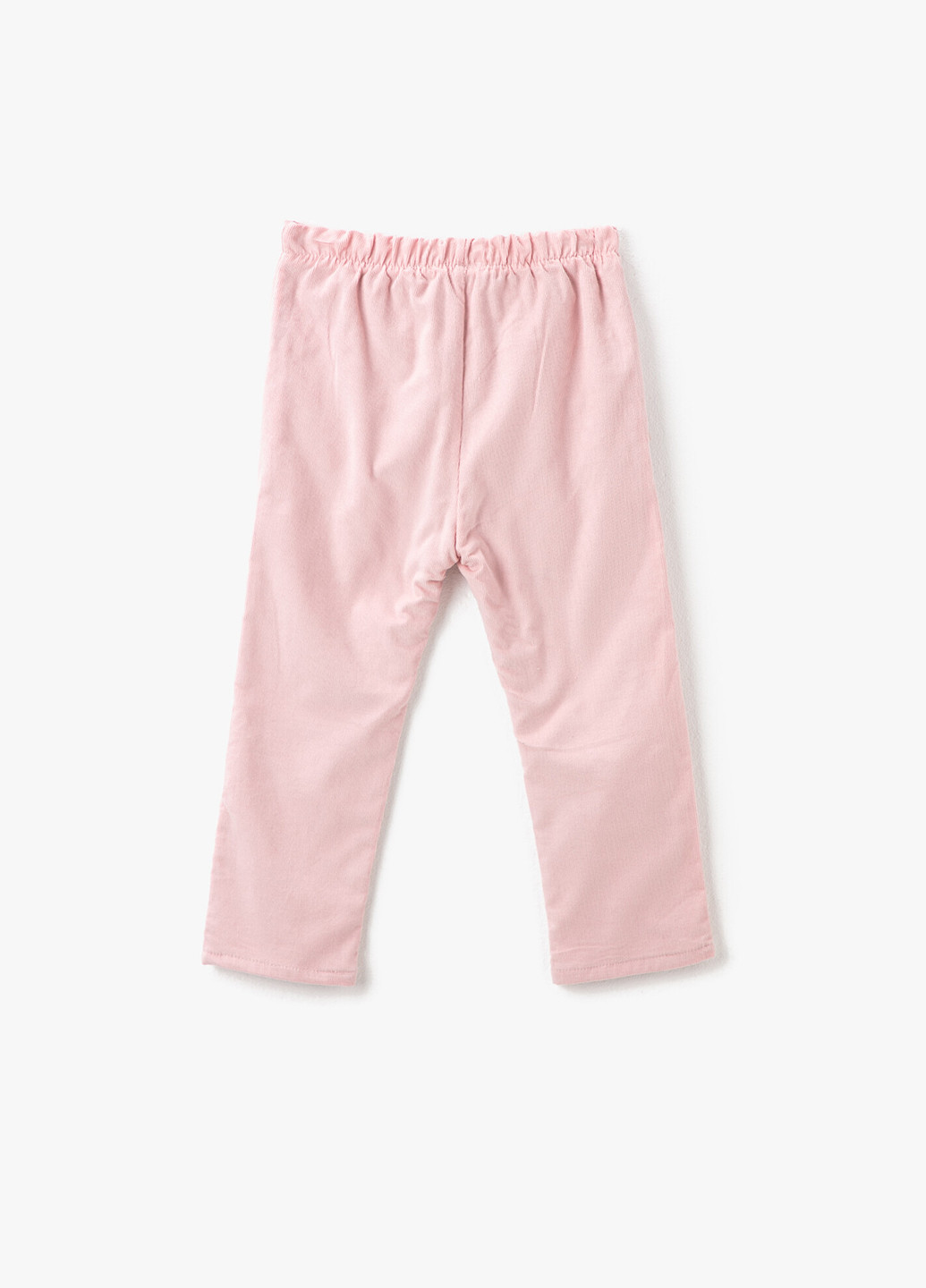 Светло-розовые кэжуал демисезонные зауженные брюки KOTON