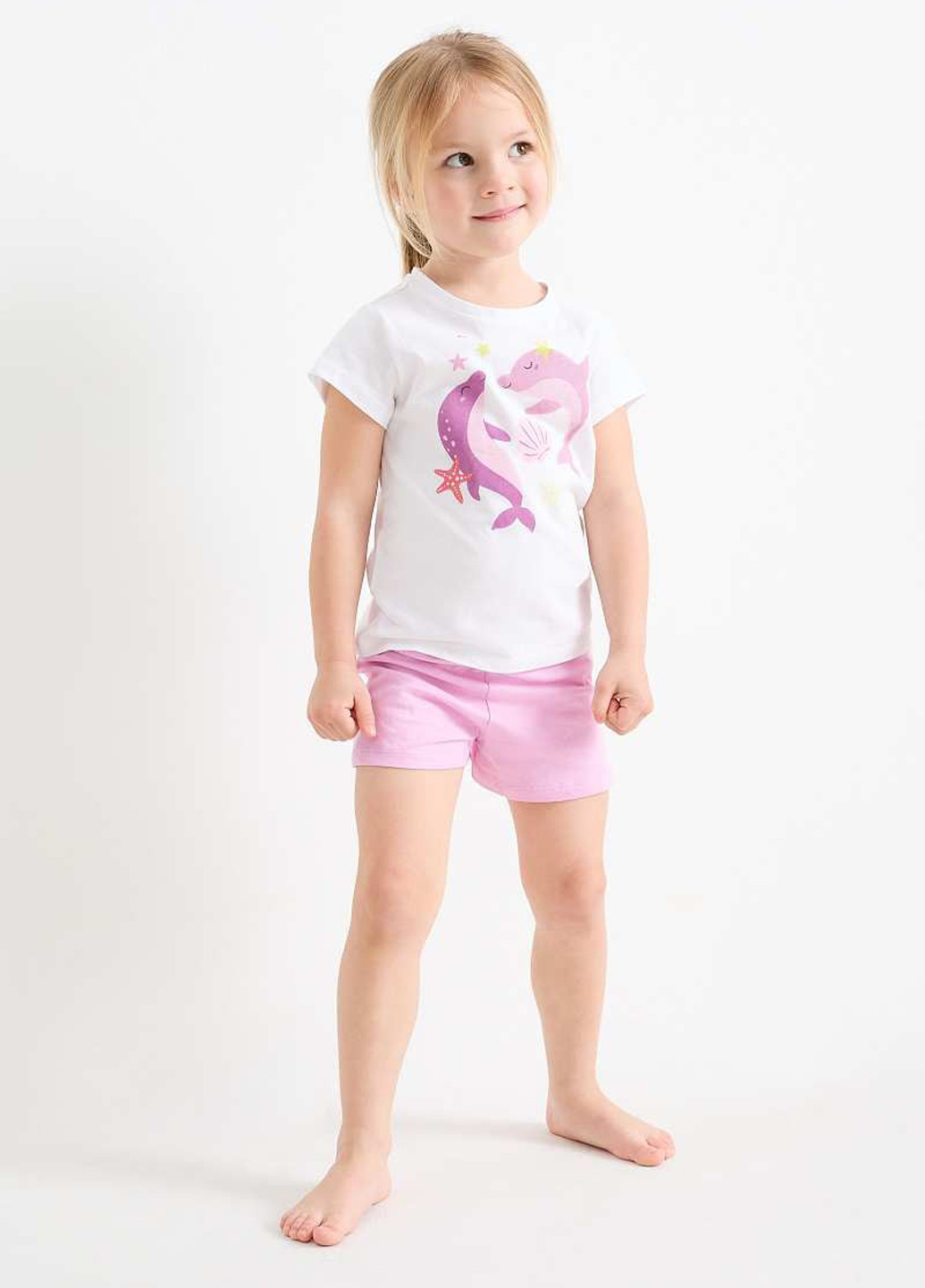 Біла літня футболка C&A