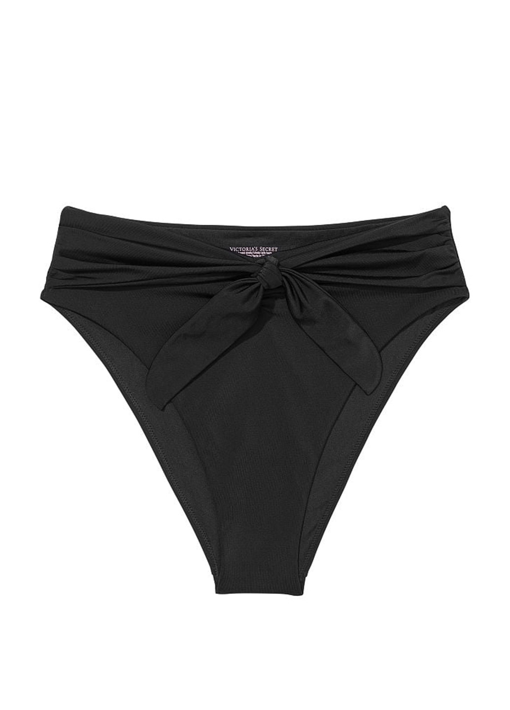 Черный летний купальник (лиф, трусы) раздельный, бикини Victoria's Secret