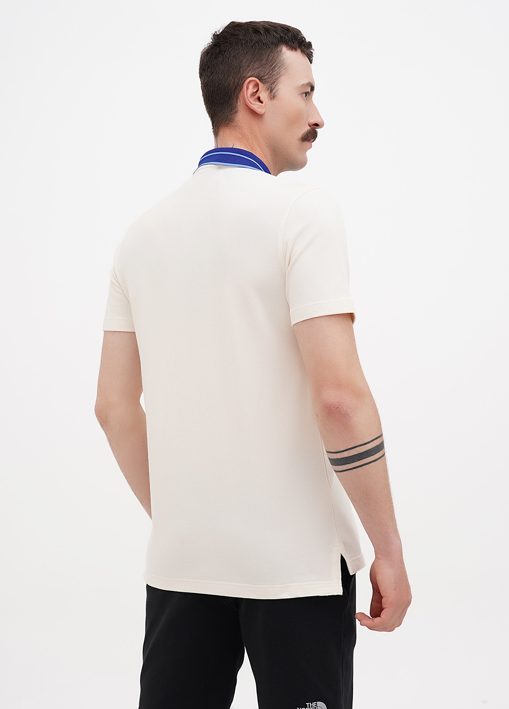 Молочная футболка-поло для мужчин Ted Baker однотонная