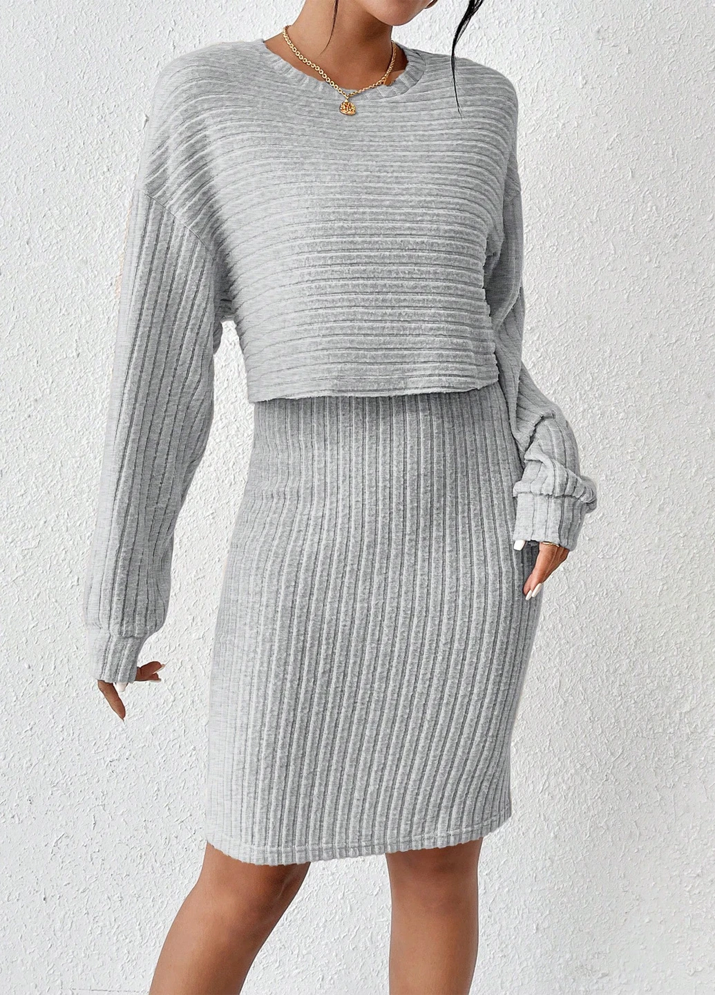 Костюм (платье, джемпер) SHEIN (301690988)