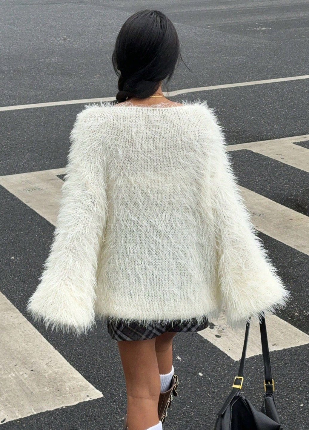 Бежевий демісезонний светр SHEIN