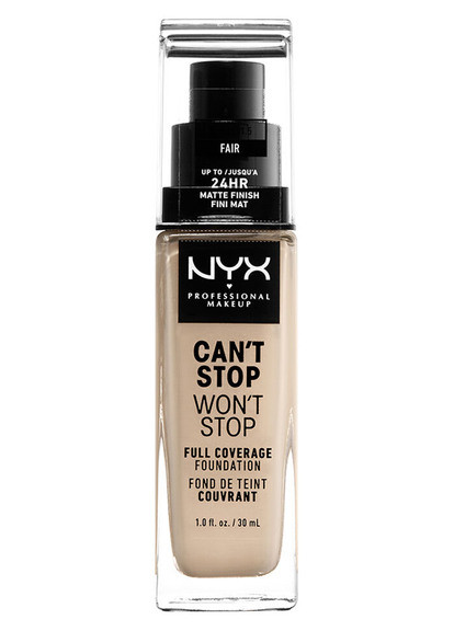 Тональная основа Can't Stop Won't Stop Full Coverage Foundation NYX Professional Makeup (250065103)