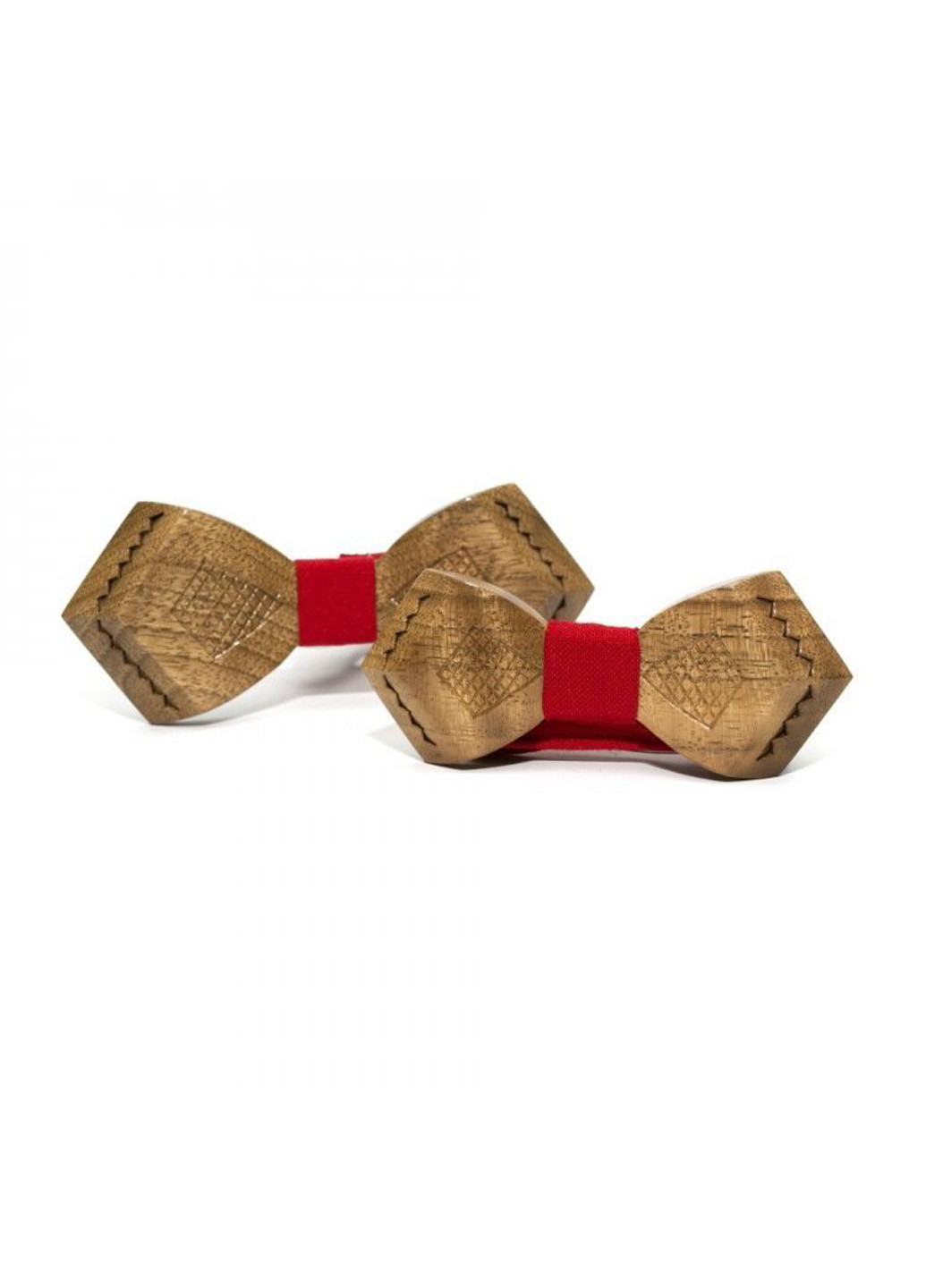 Набір дерев'яна краватка-метелик 11,5-9х4,5-3,5 см GOFIN (193792117)
