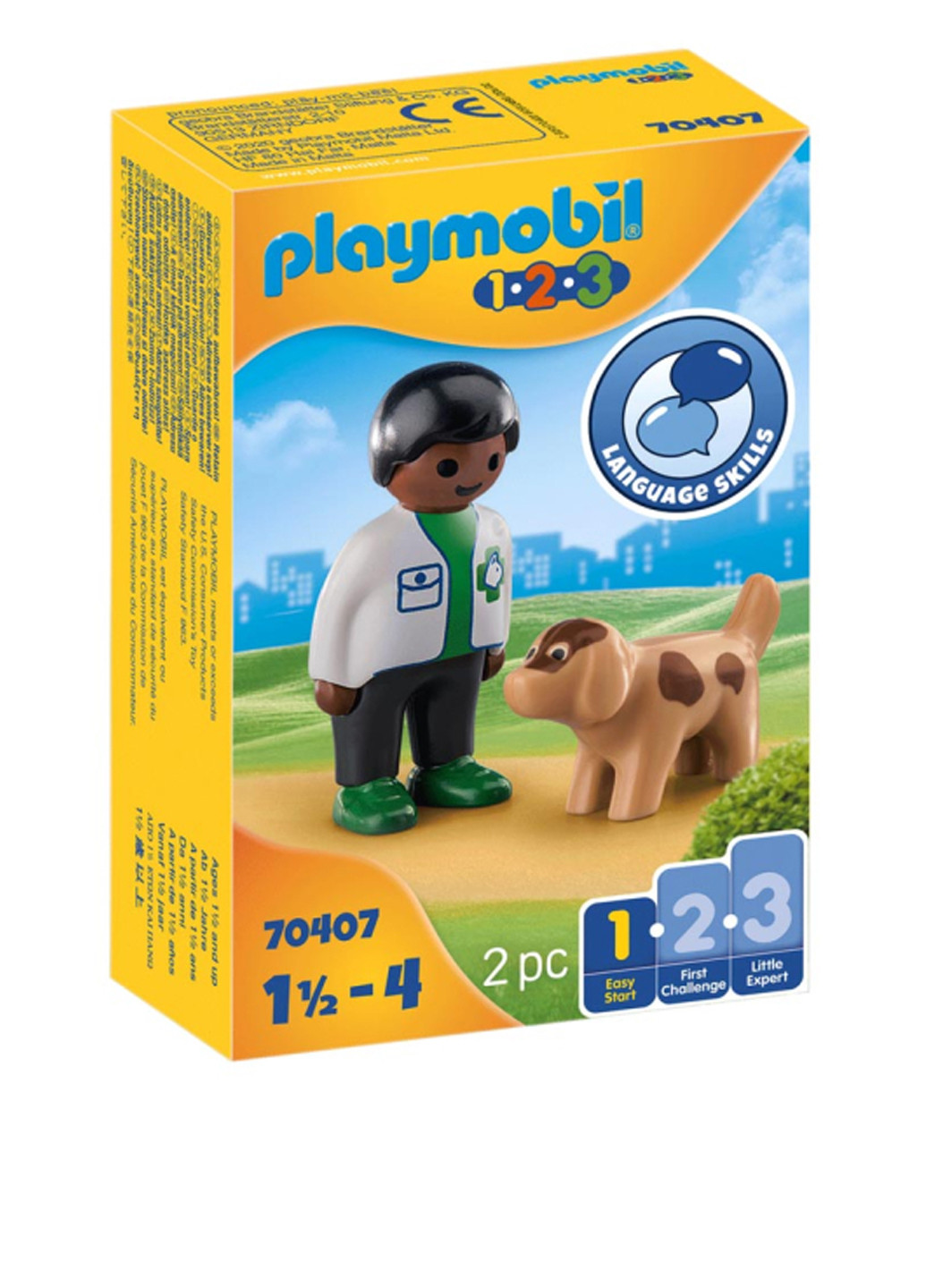Ігровий набір Ветеринар із собакою Playmobil (292303995)
