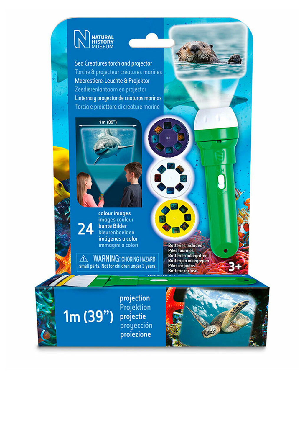 Ліхтарик-проектор Мешканці морів BRAINSTORM TOYS (257257634)