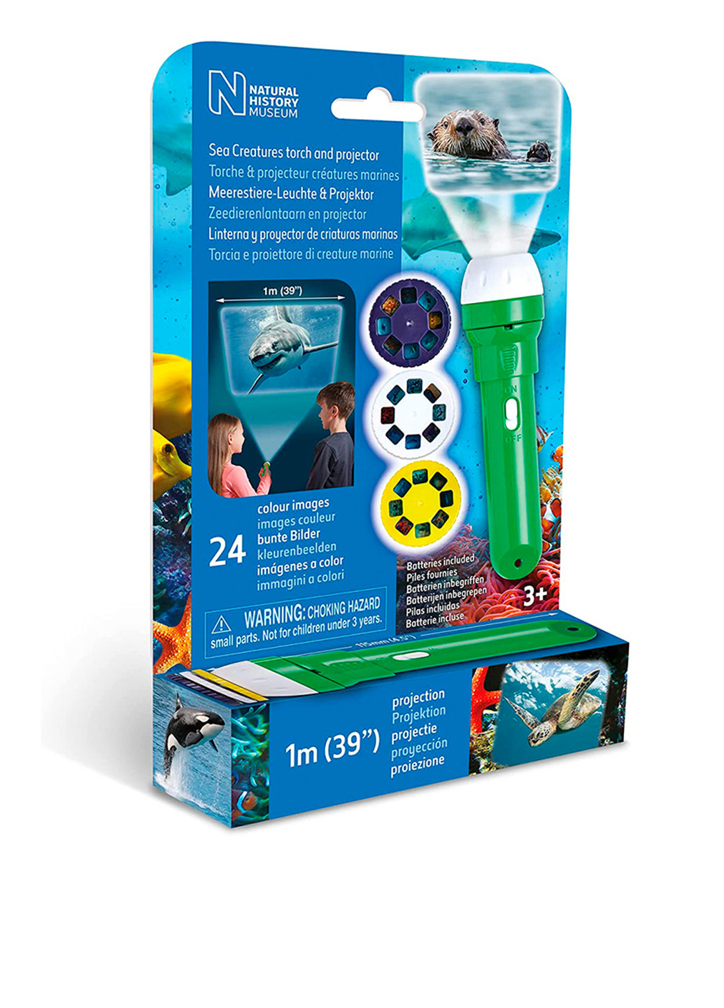 Ліхтарик-проектор Мешканці морів BRAINSTORM TOYS (257257634)