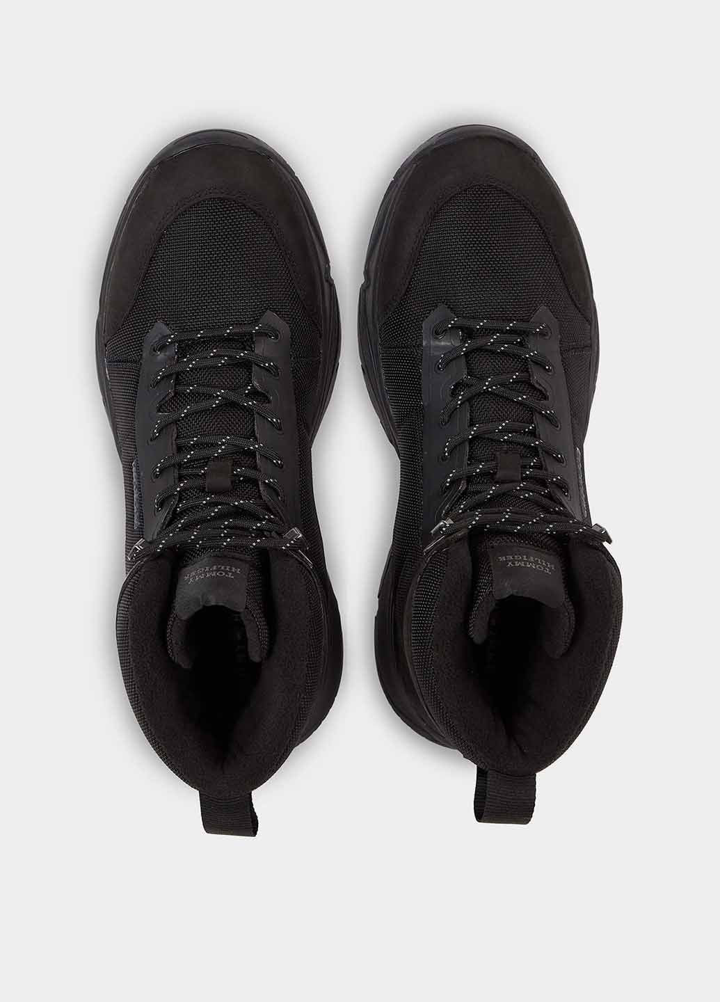 Черные осенние ботинки Tommy Hilfiger