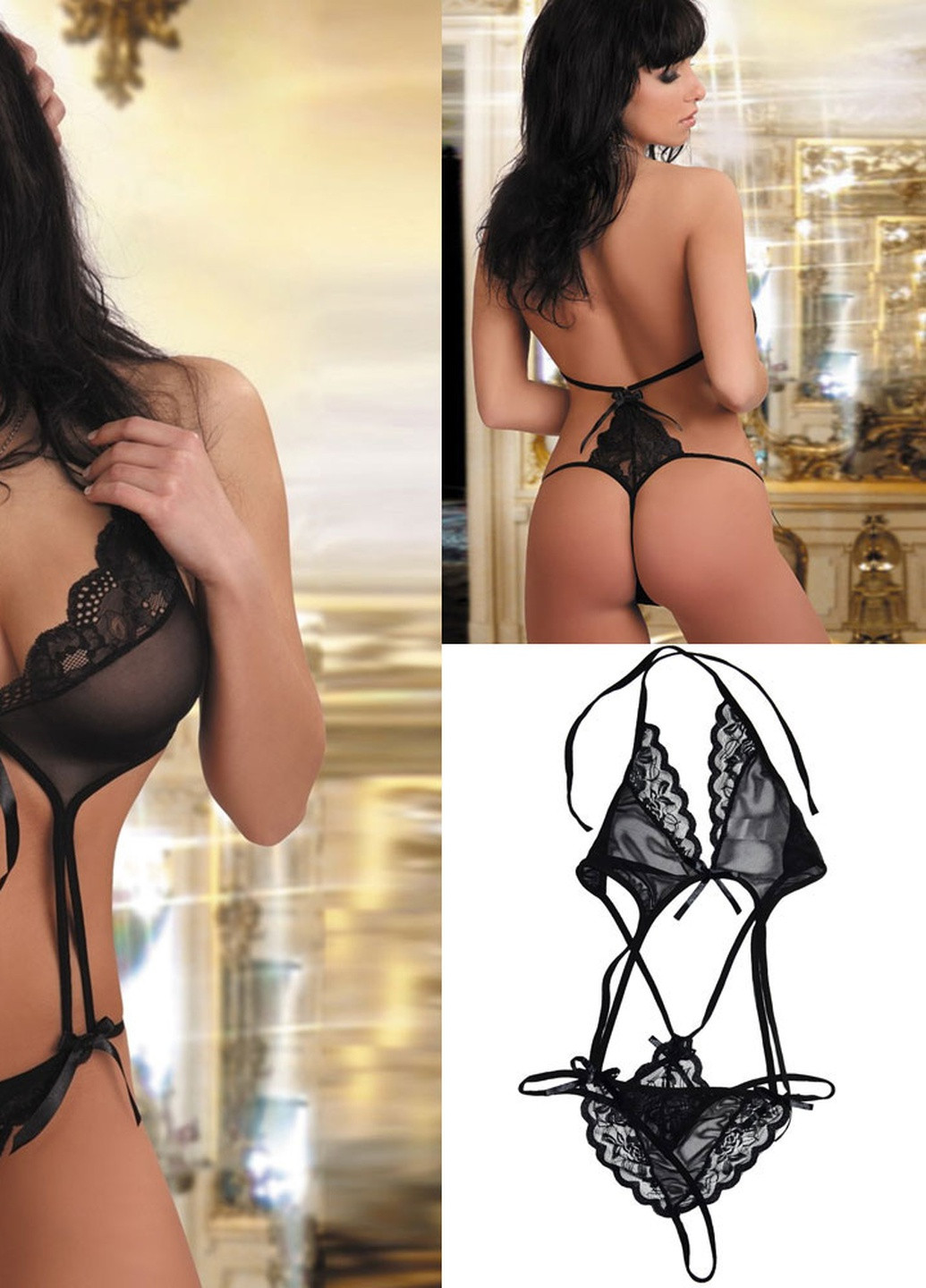 Сексуальный соблазнительный эротический боди – эротическое белье Langsha (251318760)