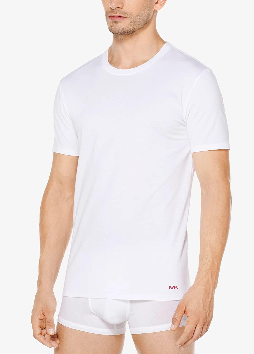 Белая футболка (3 шт.) с коротким рукавом Michael Kors