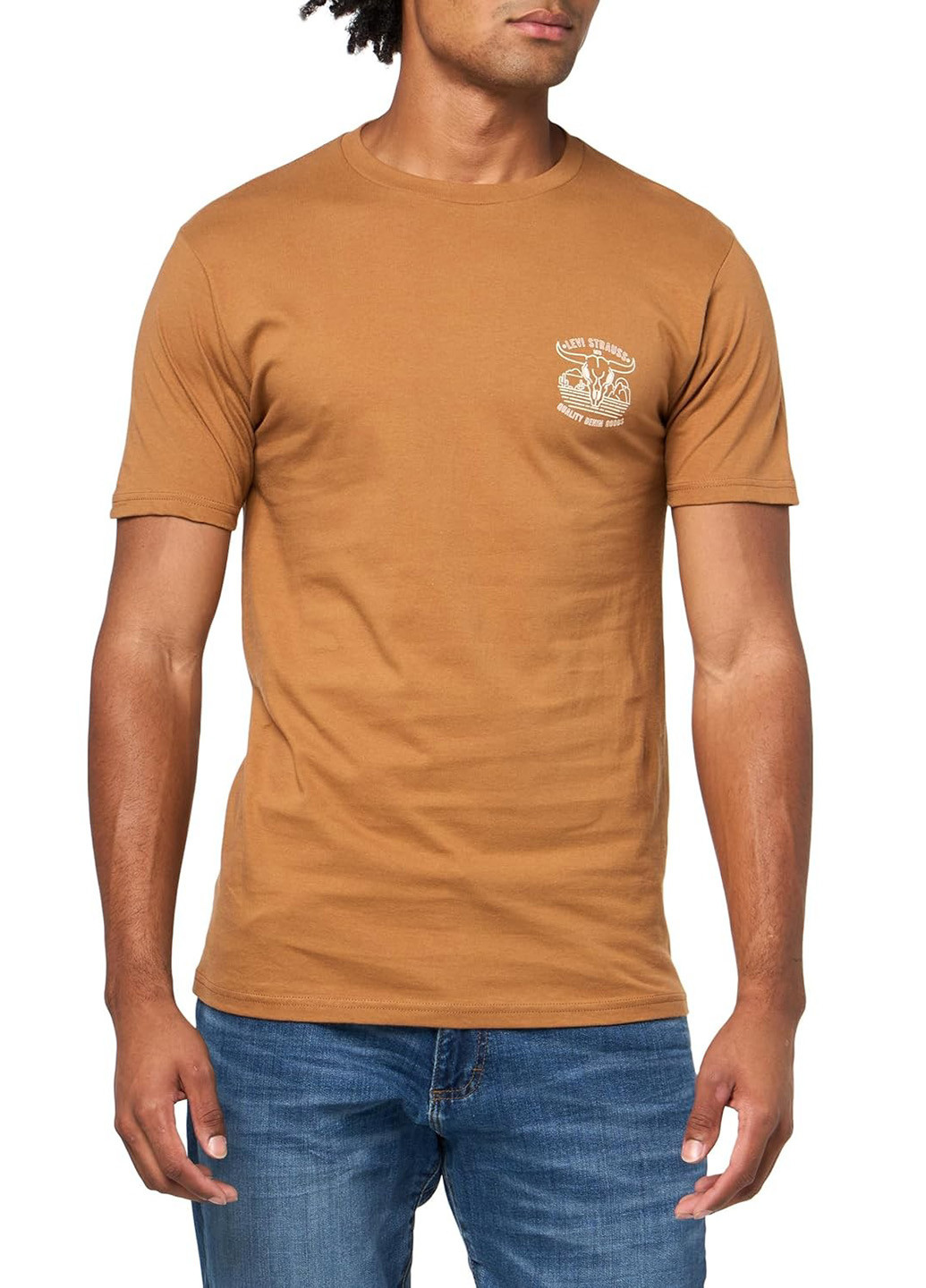 Світло-коричнева футболка Levi's