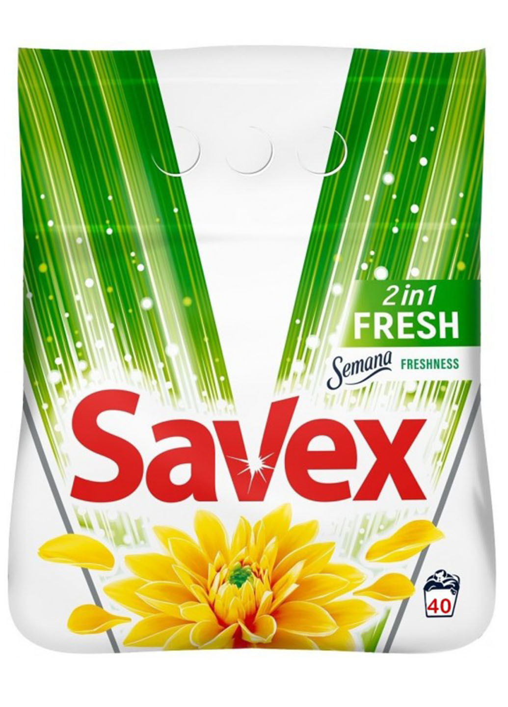 Пральний порошок Fresh Universal 2in, 4 кг 40 Прань Savex (254211774)