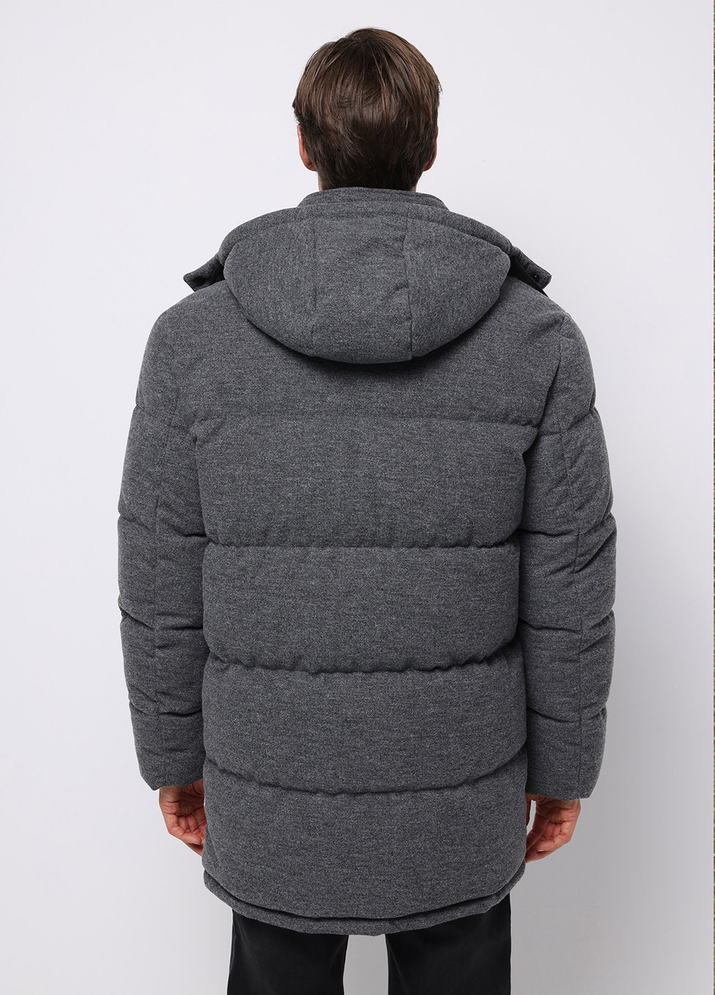 Темно-сіра зимня куртка Colin's