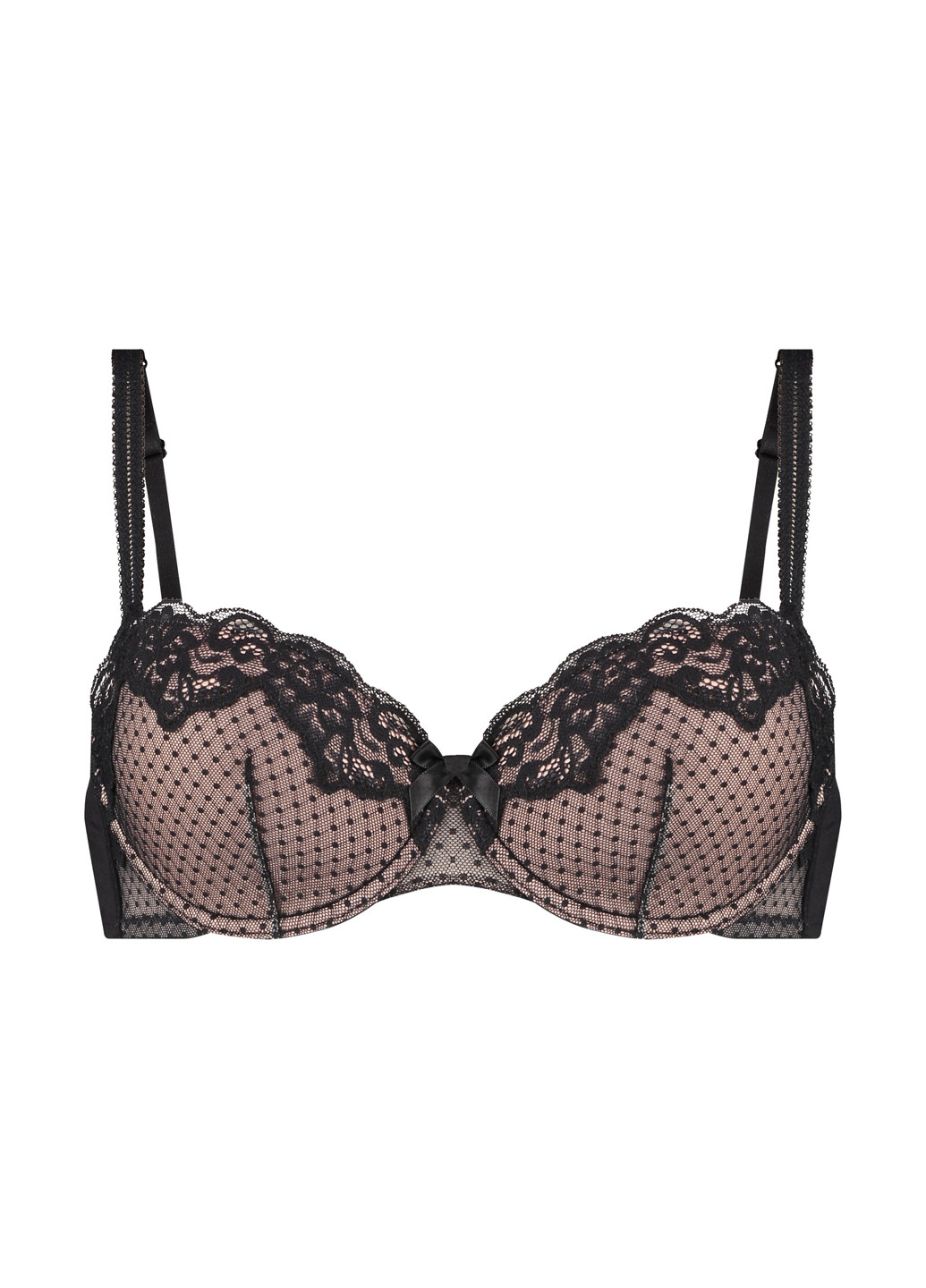 Чорний бюстгальтер Hunkemoller з кісточками поліамід