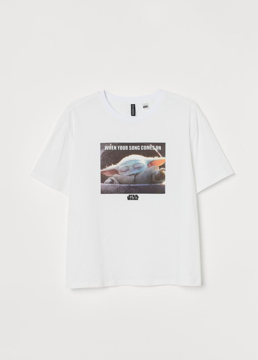 Футболка с принтом H&M+ - (212881561)