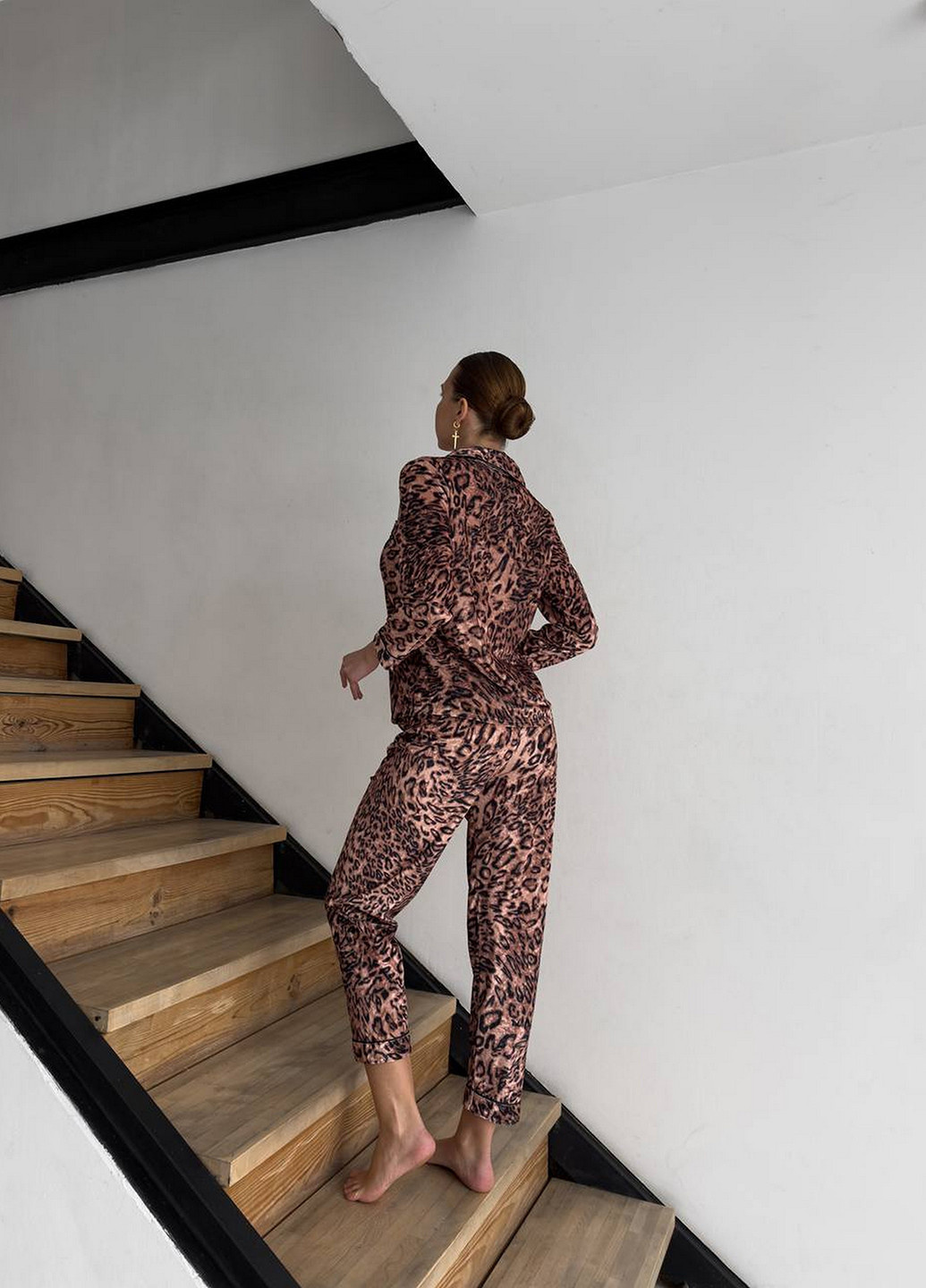 Комбинированная всесезон пижама (рубашка, брюки) рубашка + брюки NOVA VEGA