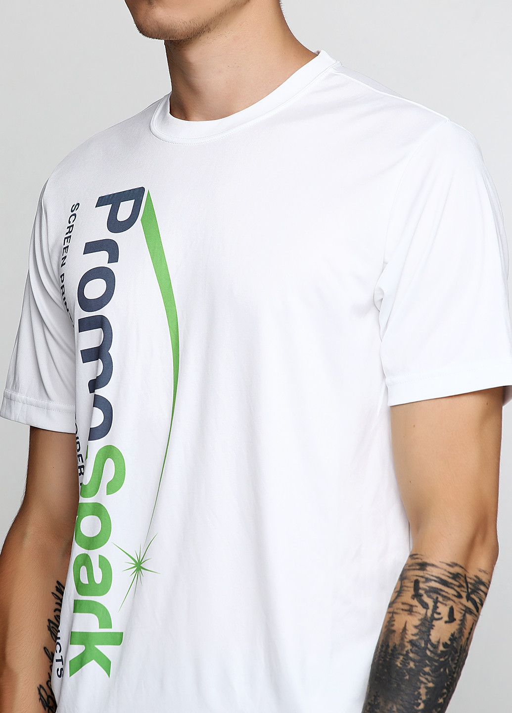 Біла футболка SPORT TEK