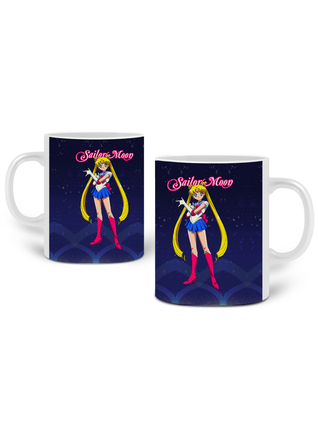 Кружка Сейлор Мун (Sailor Moon) 330 мл горнятко керамічне (20259-2916) MobiPrint (224806219)