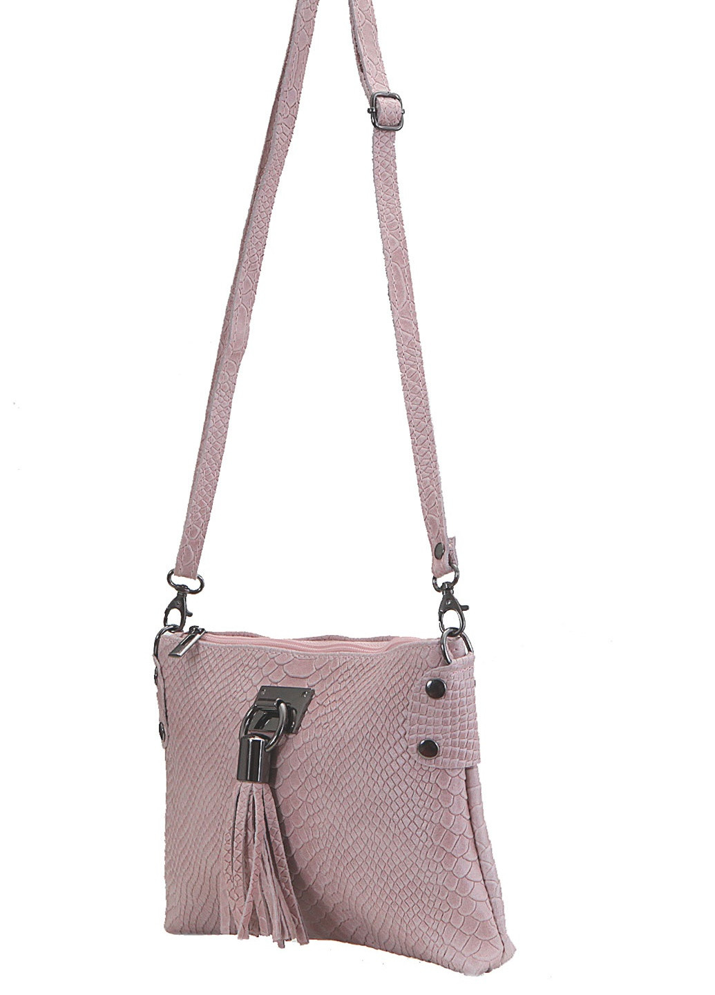 Сумка Diva's Bag однотонная розовая кэжуал