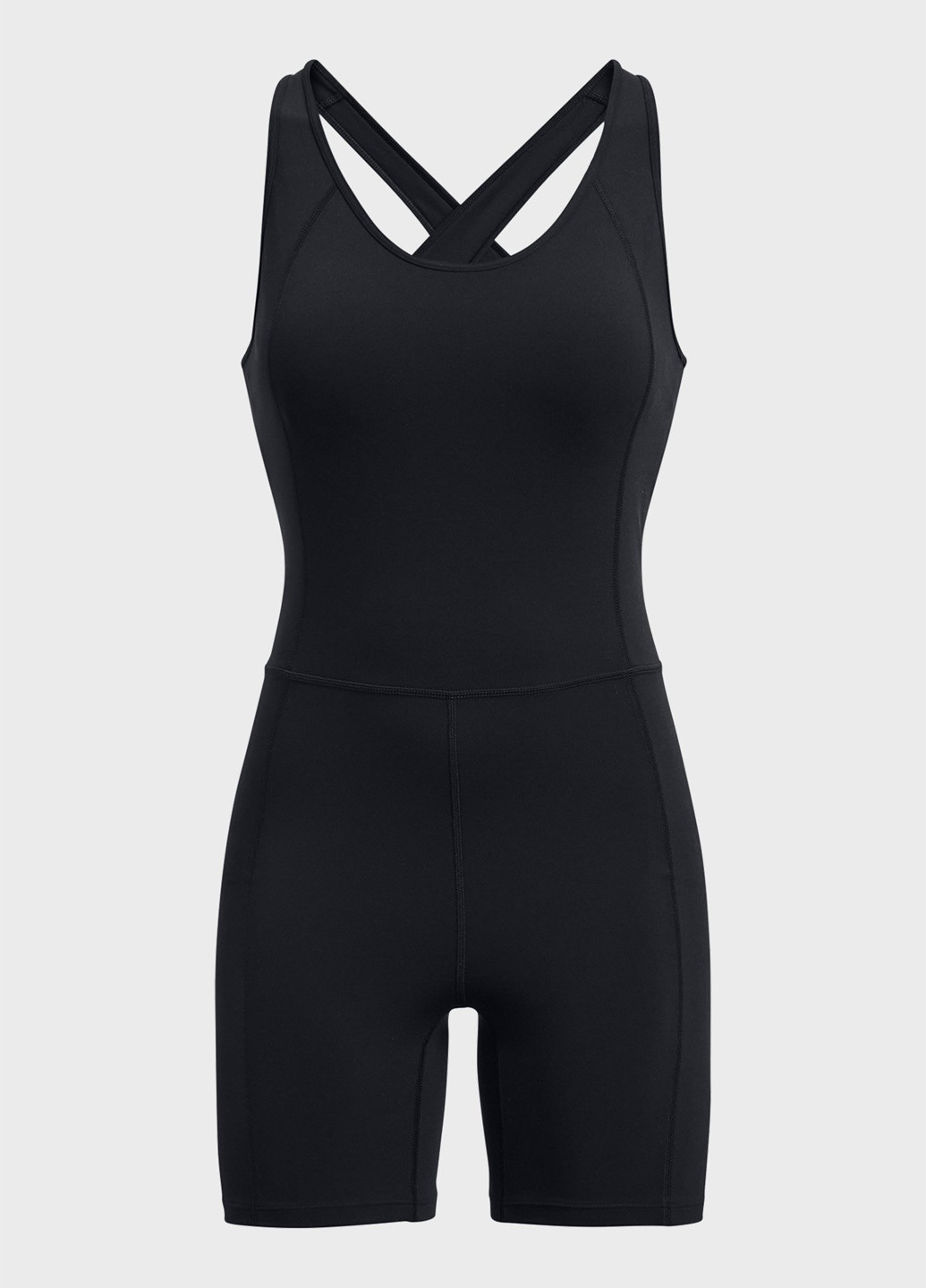 Комбінезон Under Armour комбінезон-шорти однотонний чорний спортивний поліестер