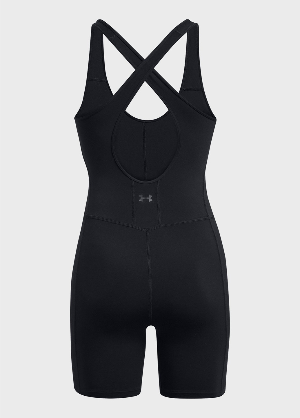 Комбінезон Under Armour комбінезон-шорти однотонний чорний спортивний поліестер