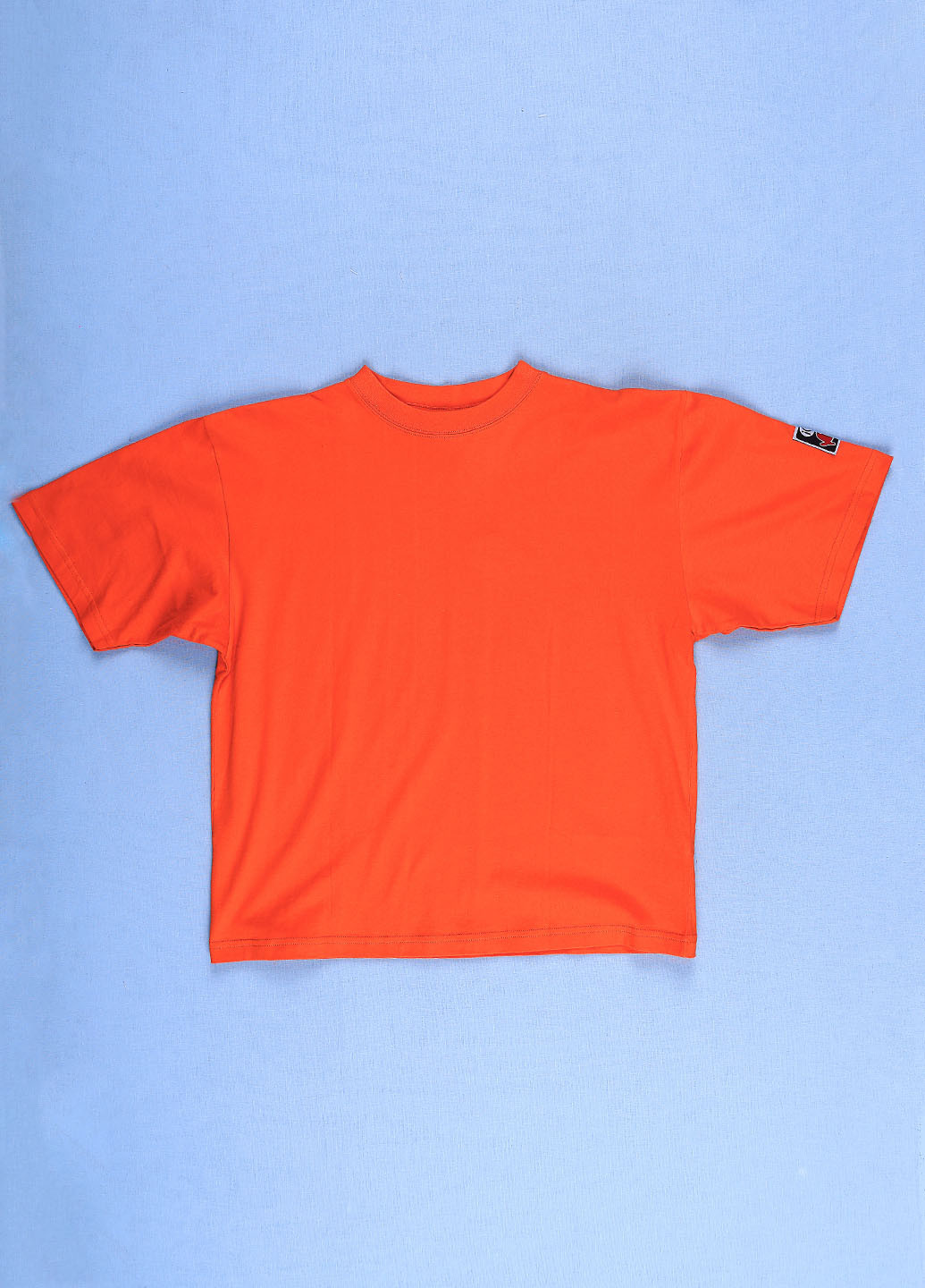 Помаранчева літня футболка IQ Fashion