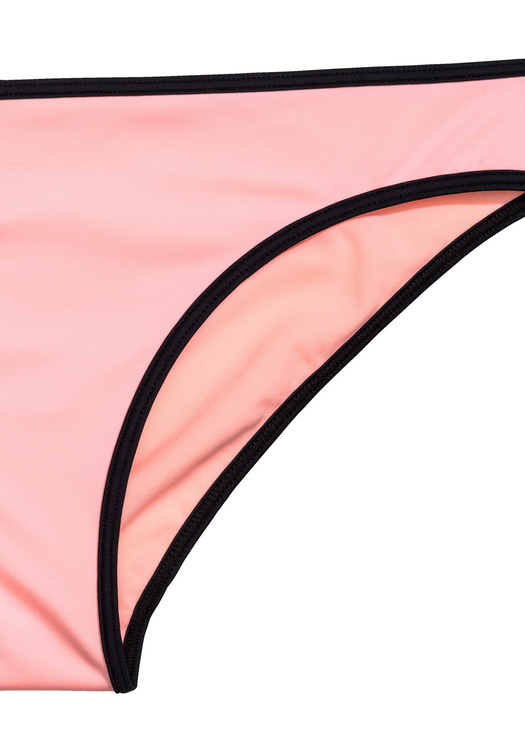 Купальні труси H&M бікіні однотонні рожеві пляжні поліестер