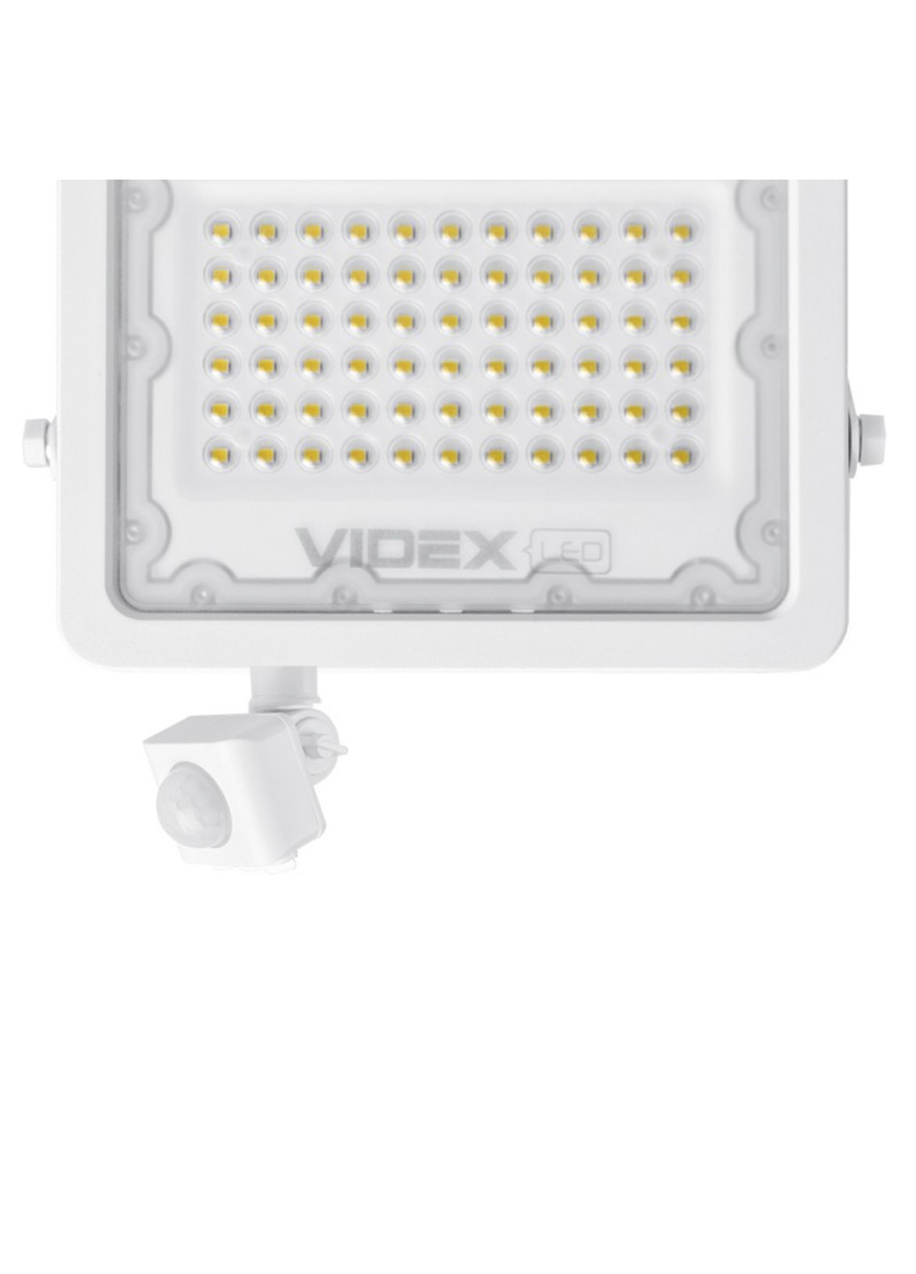 Світлодіодний прожектор F2e 50W 5000K VL-F2e505W-S з регульованим датчиком руху та освітлення Videx білий