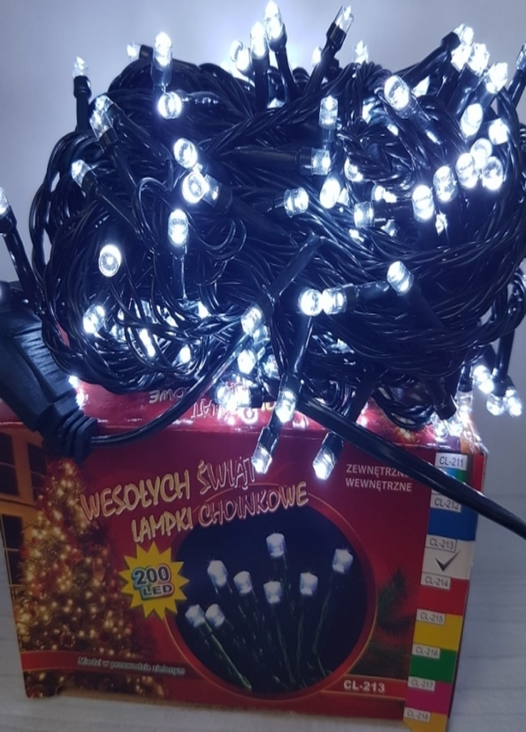 Светодиодная гирлянда LED 200 Белая 16м с контроллером (67946461) Francesco Marconi (201693090)