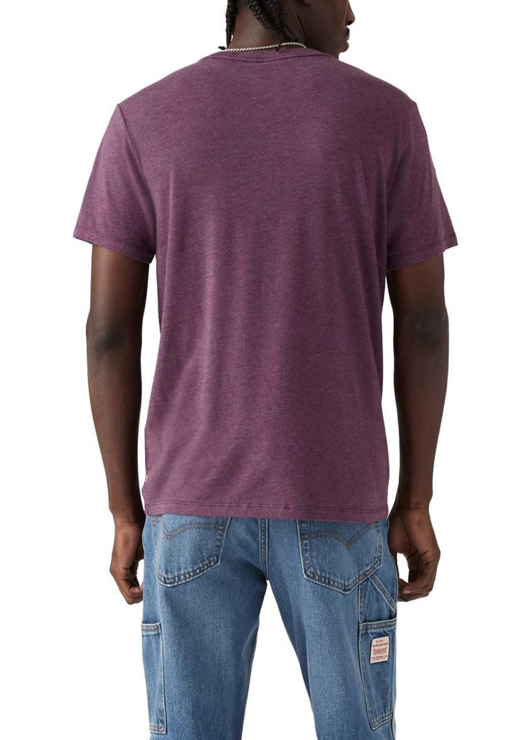 Темно-лілова футболка Levi's