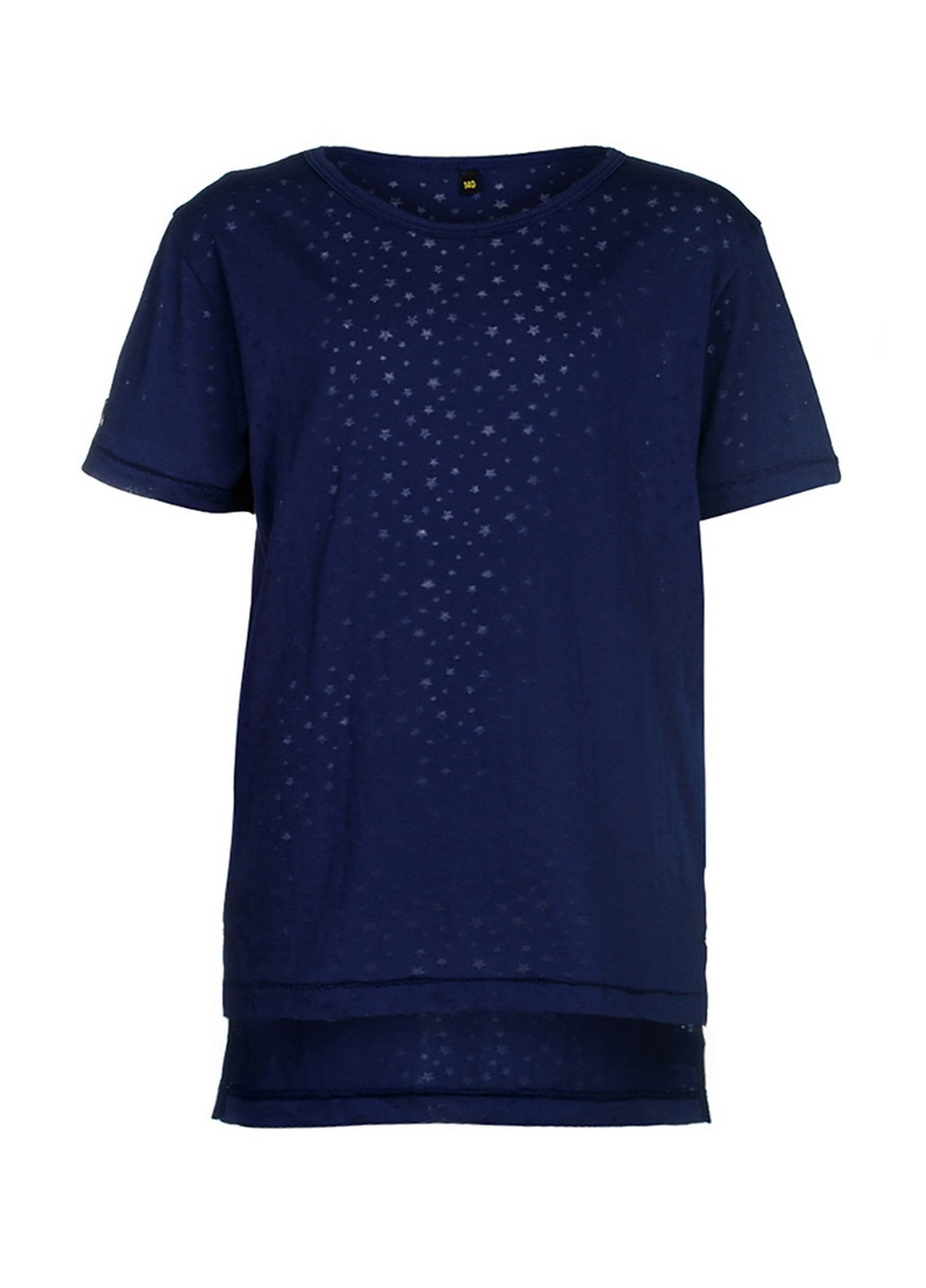 Темно-синяя летняя футболка Yumster Темно-синяя футболка звезды