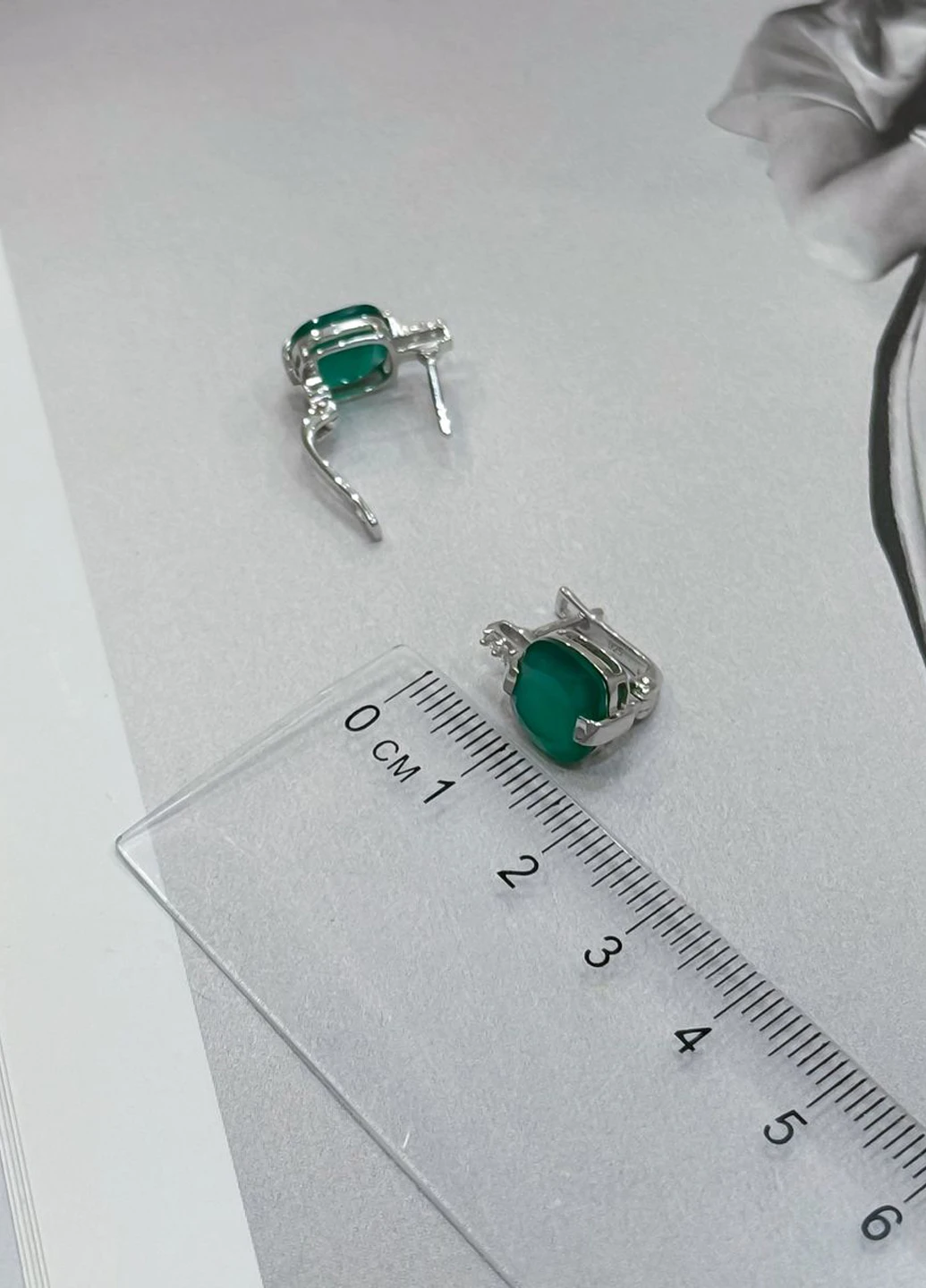 Сережки Silver Flame (307258551)
