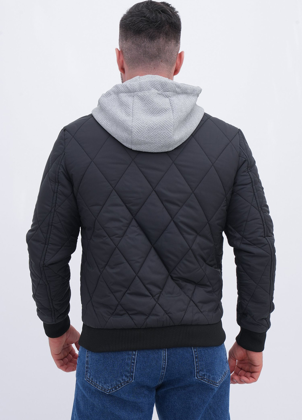 Черная демисезонная куртка Trend Collection