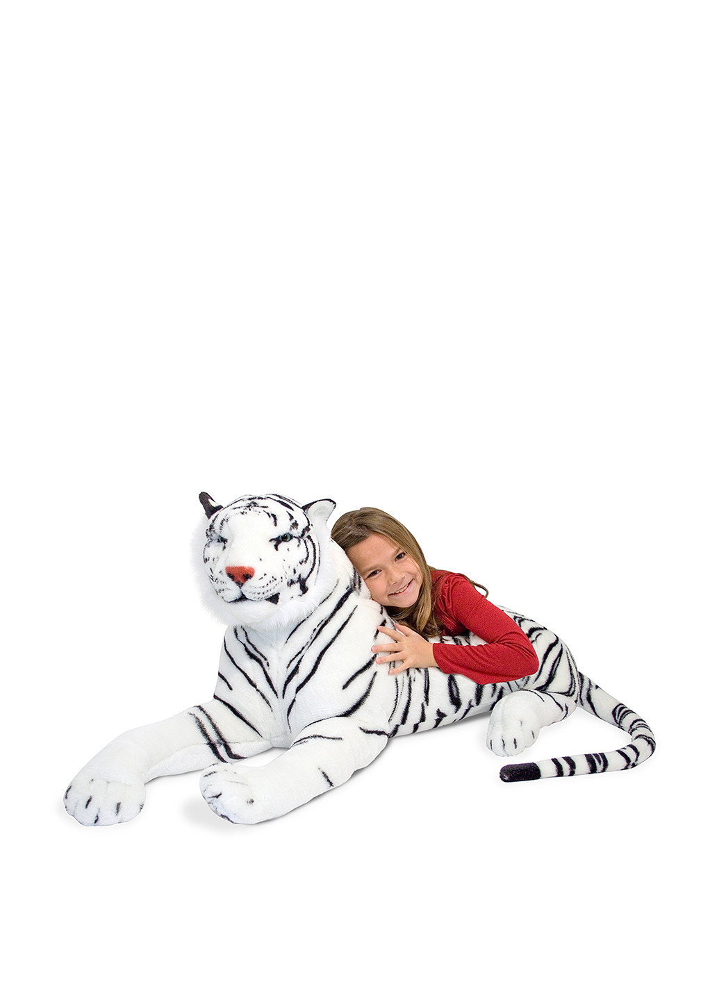 Мягкая игрушка Белый тигр, 180 см Melissa & Doug (251711101)