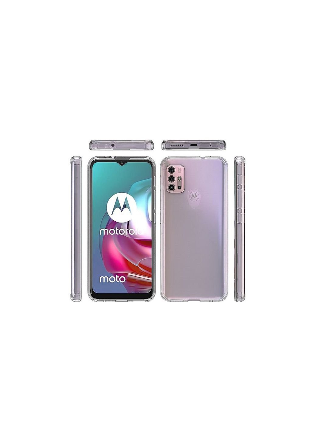 Чохол для мобільного телефону Motorola Moto G10/G30 Transparancy (706487) BeCover (252572397)