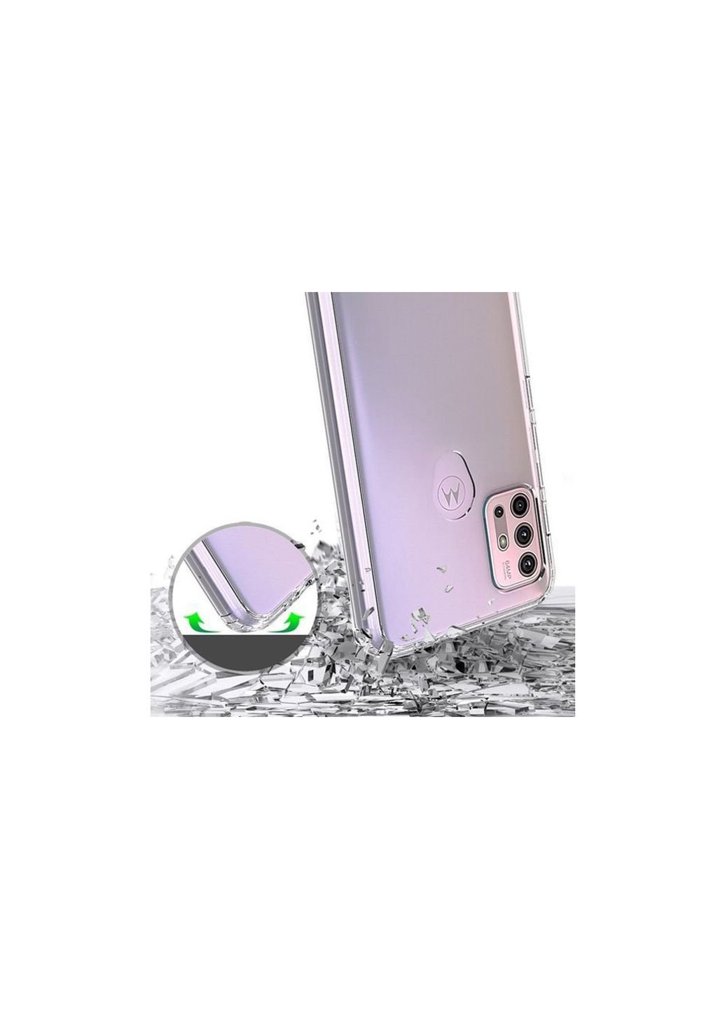 Чехол для мобильного телефона Motorola Moto G10 / G30 Transparancy (706487) BeCover (252572397)