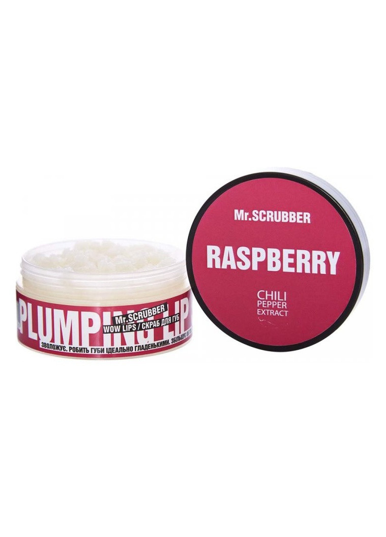 Скраб для губ Wow Lips Raspberry, 50 мл Mr. Scrubber (256093872)