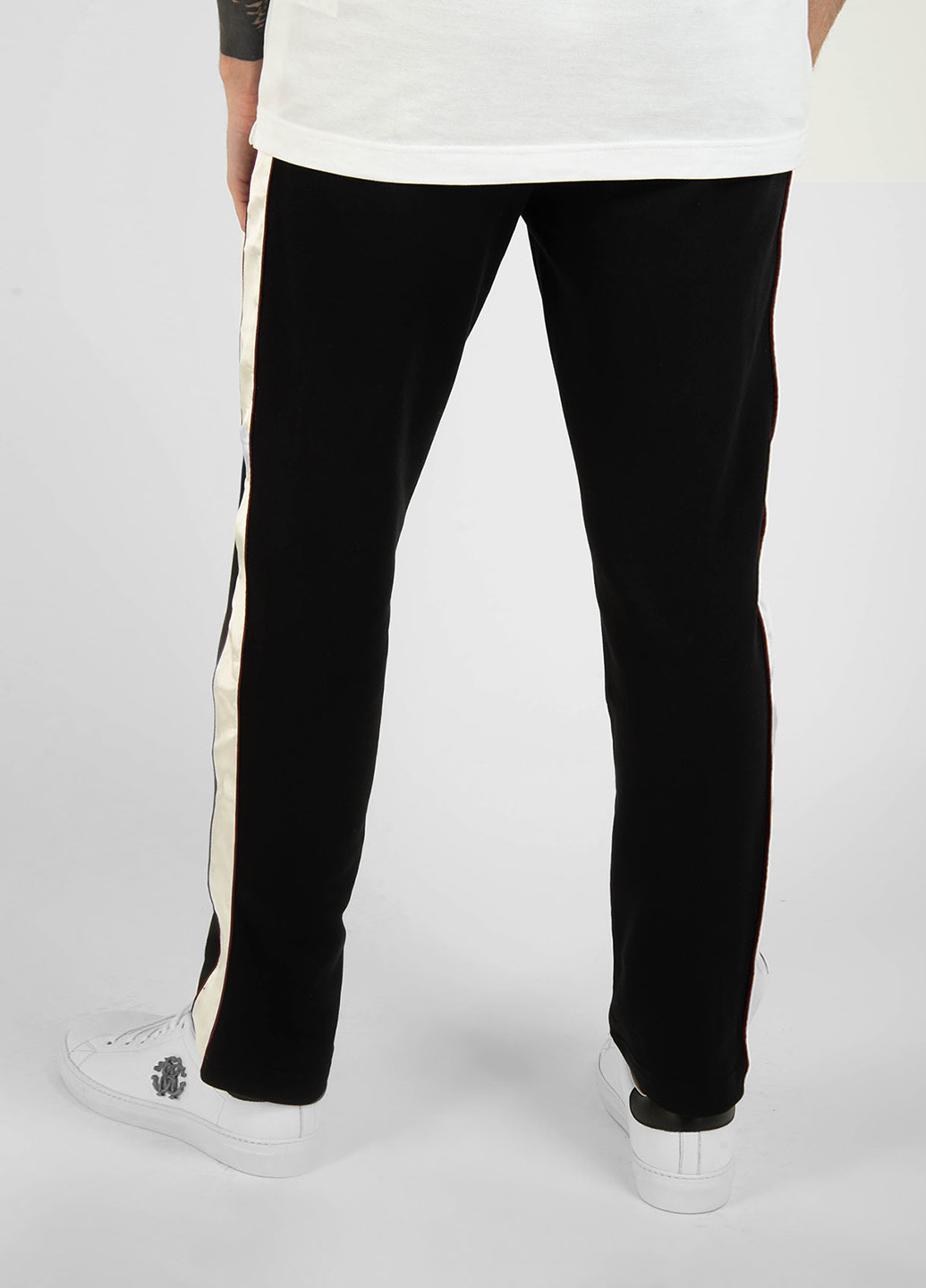 Черные спортивные демисезонные брюки DOLCE&GABBANA