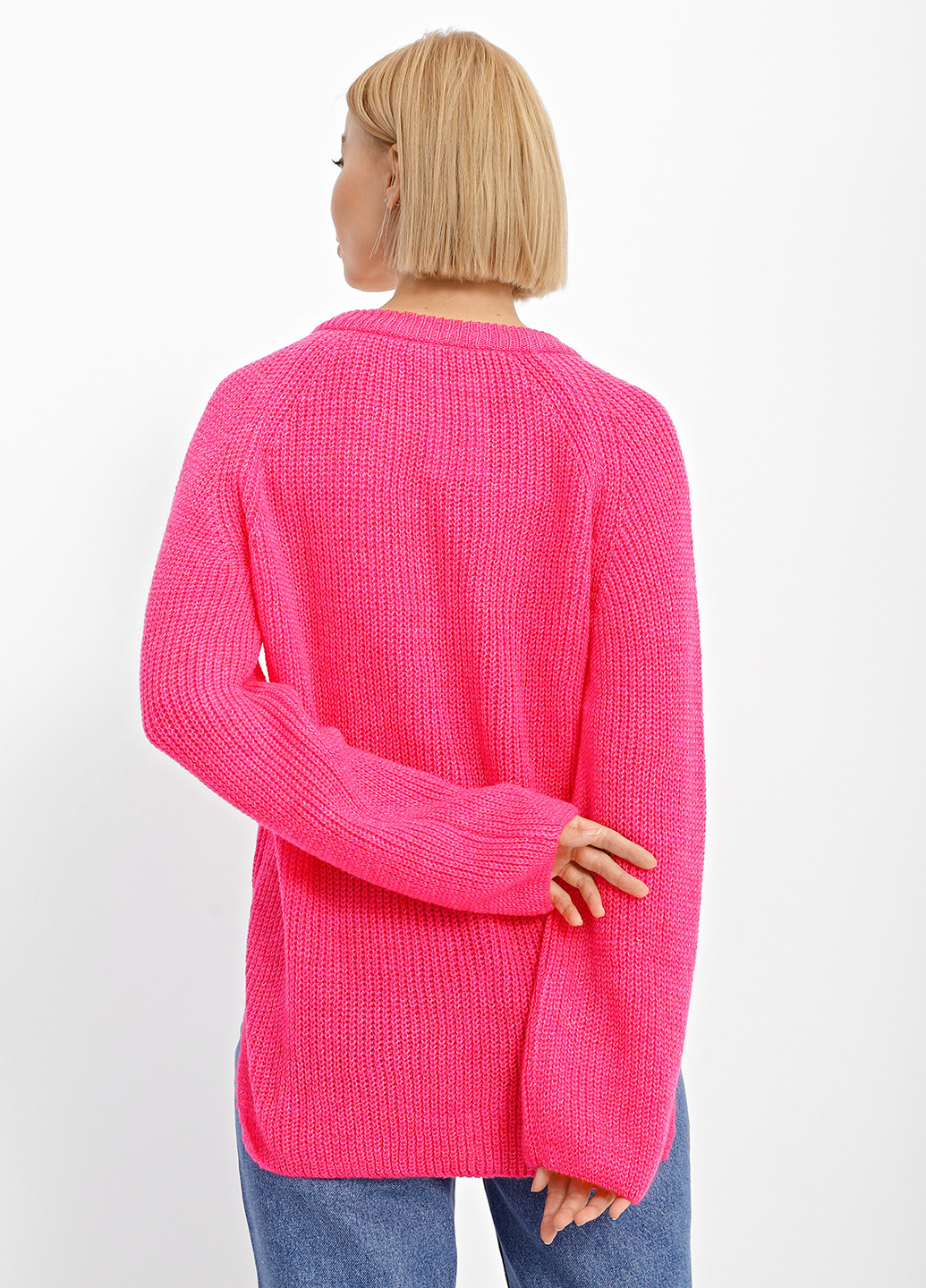 Малиновый демисезонный пуловер пуловер Sewel
