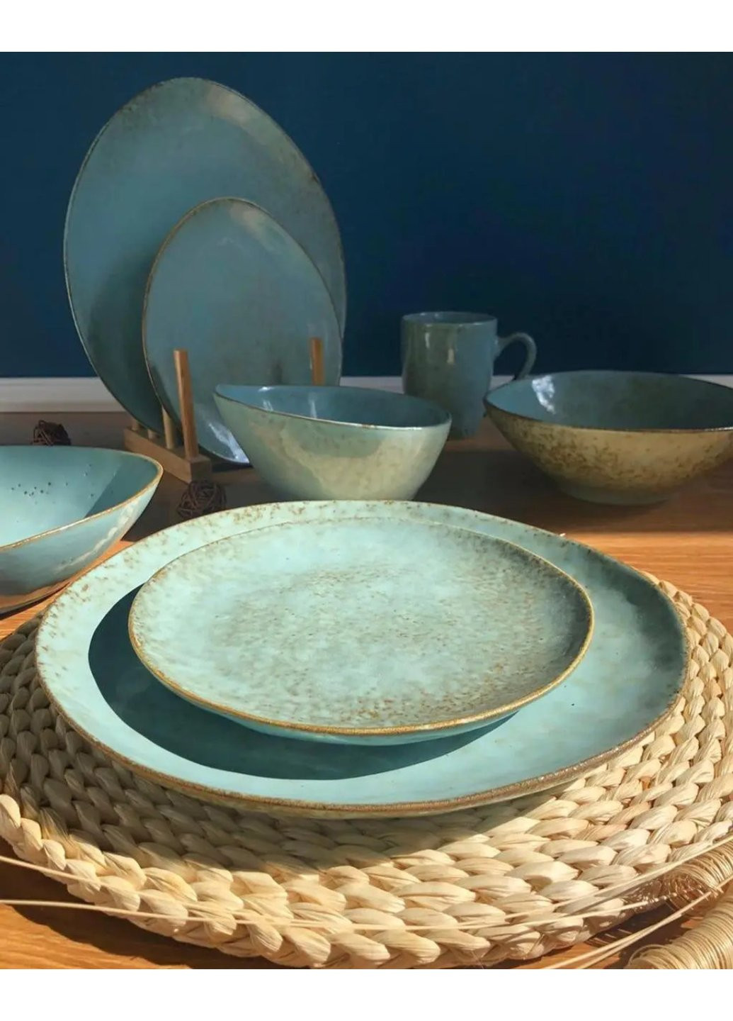 Тарілка підставна Ретро JM-1534-RB 27 см Olens (254861788)