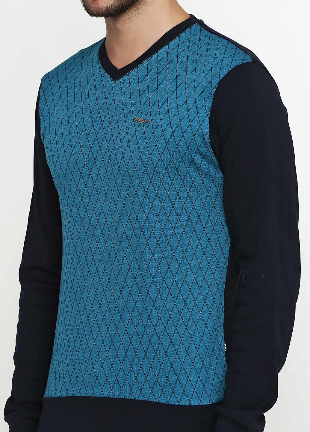 Синій демісезонний пуловер пуловер MSY