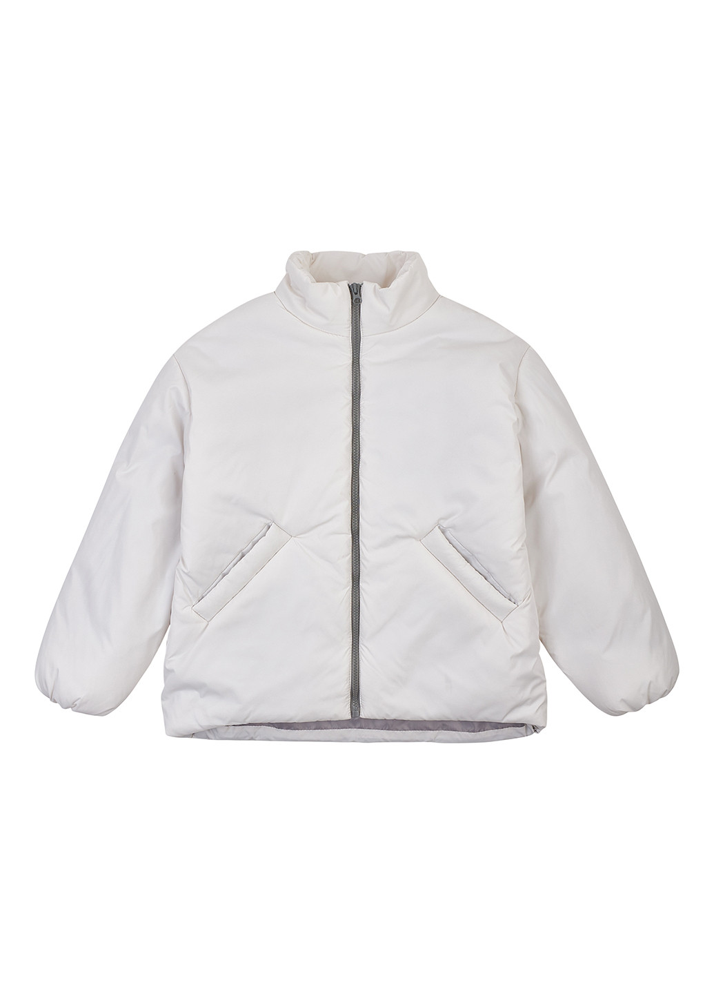 Молочна демісезонна куртка Garnamama