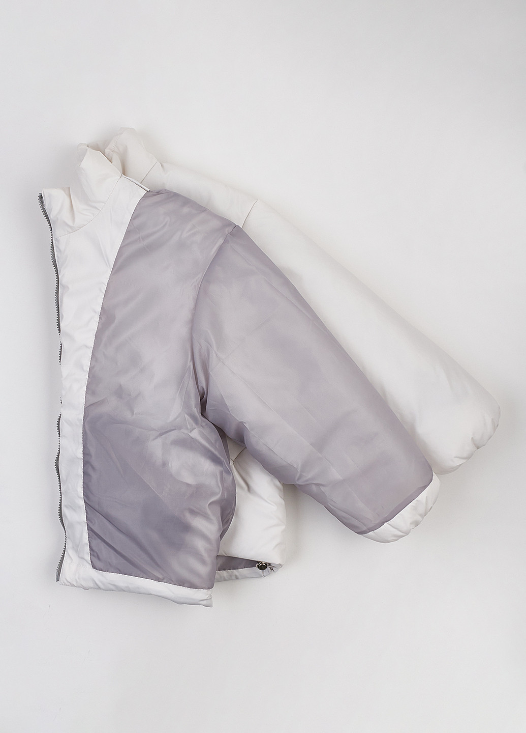 Молочна демісезонна куртка Garnamama