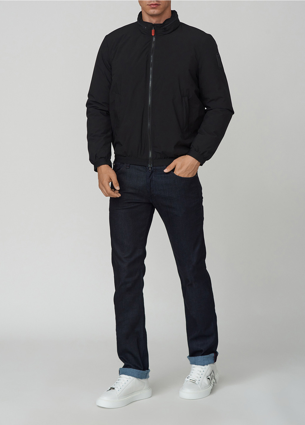 Чорна зимня куртка Bomboogie