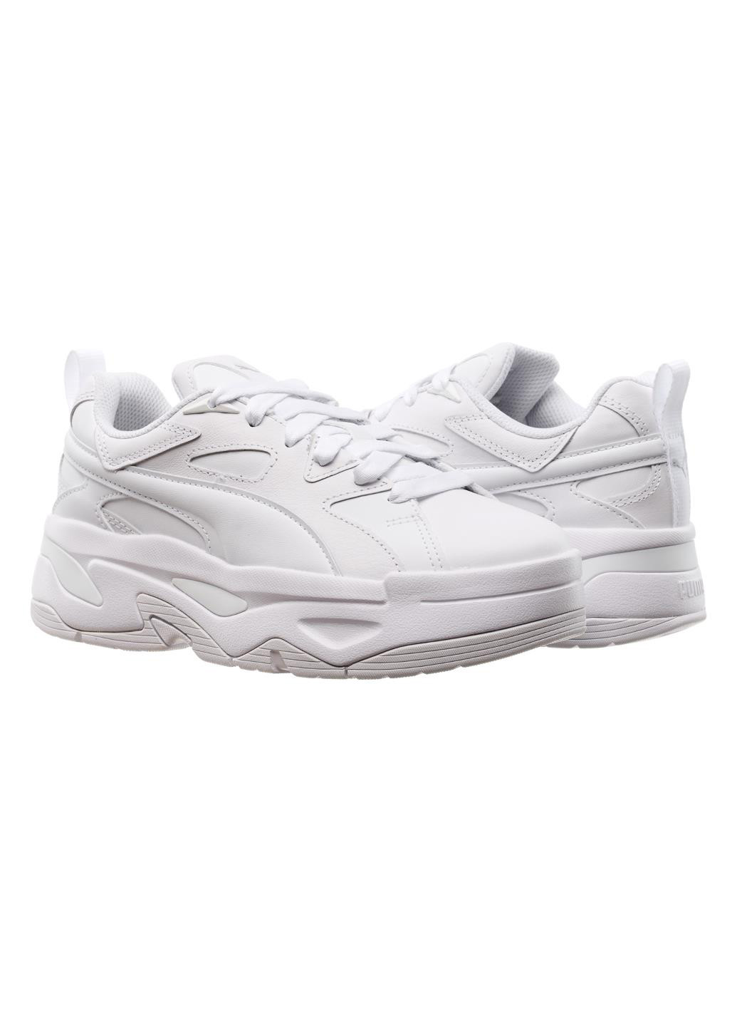 Кроссовки 39609401 Puma Blstr Dresscode белые демисезоны (317224330)