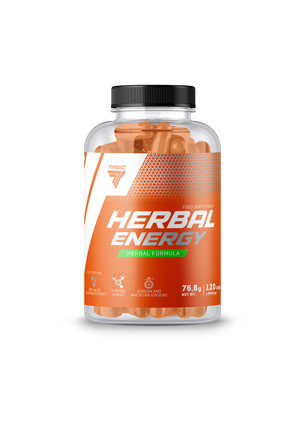 Дієтична добавка для здоров'я Herbal Energy - 120cap 7 Trec (253158593)