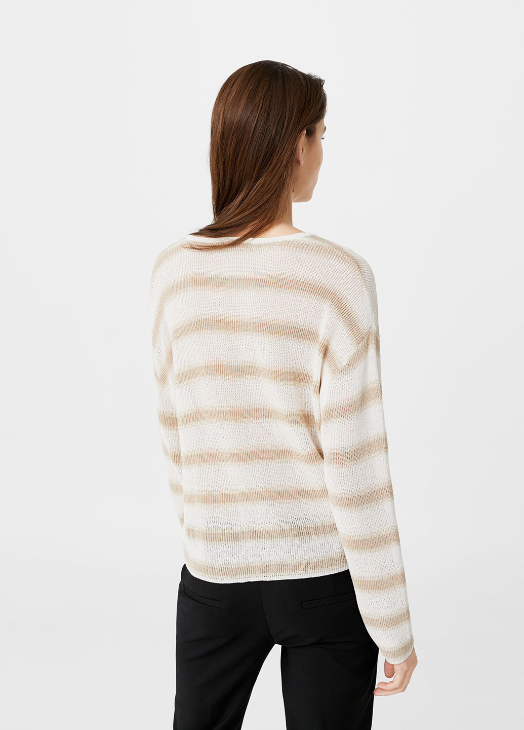 Світло-бежевий демісезонний пуловер пуловер Mango