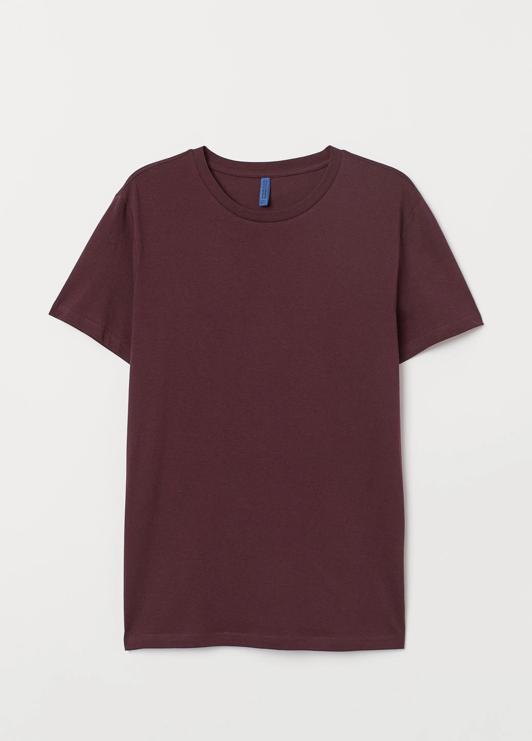 Темно-бордовая футболка H&M